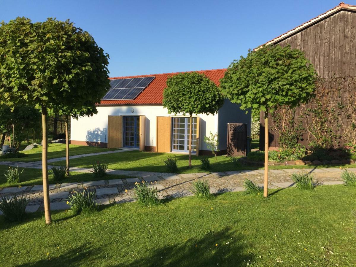 Ferienwohnung Alte Hofwerkstatt Gaußig Exterior foto