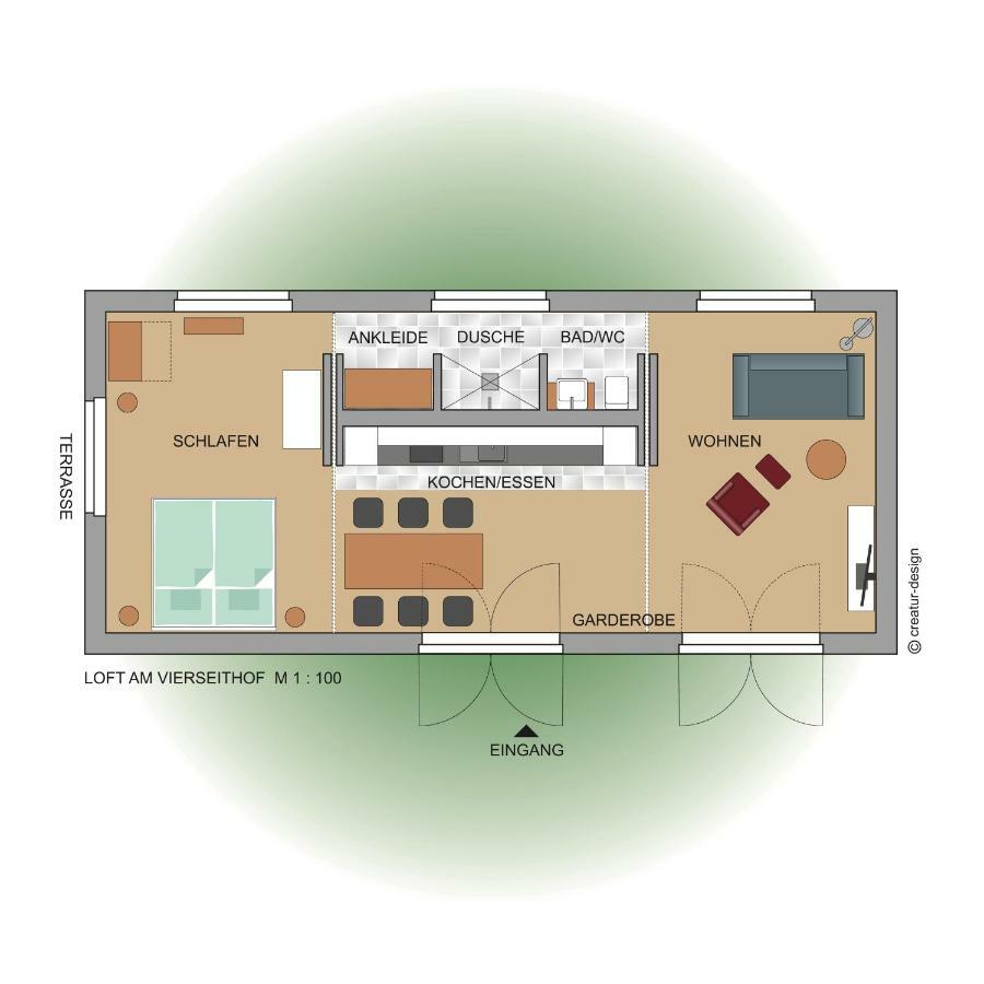 Ferienwohnung Alte Hofwerkstatt Gaußig Exterior foto
